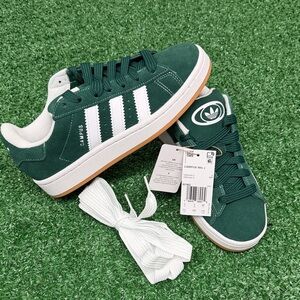 Adidas Dark Green Campus 00s J Shoes Unisex Size 5.5 New in Box